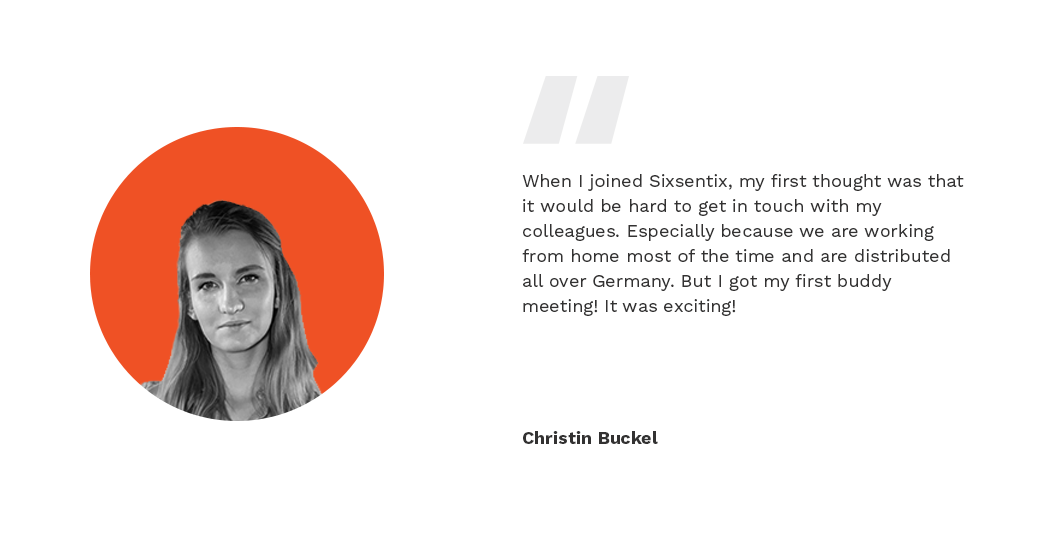 Christin Buckel Quote