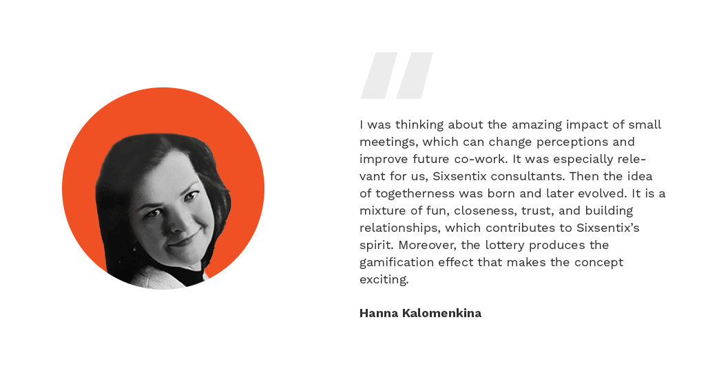 Hanna Kalomenkina Quote