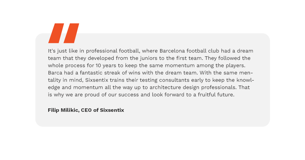 Filip Milikic Offshoring Quote